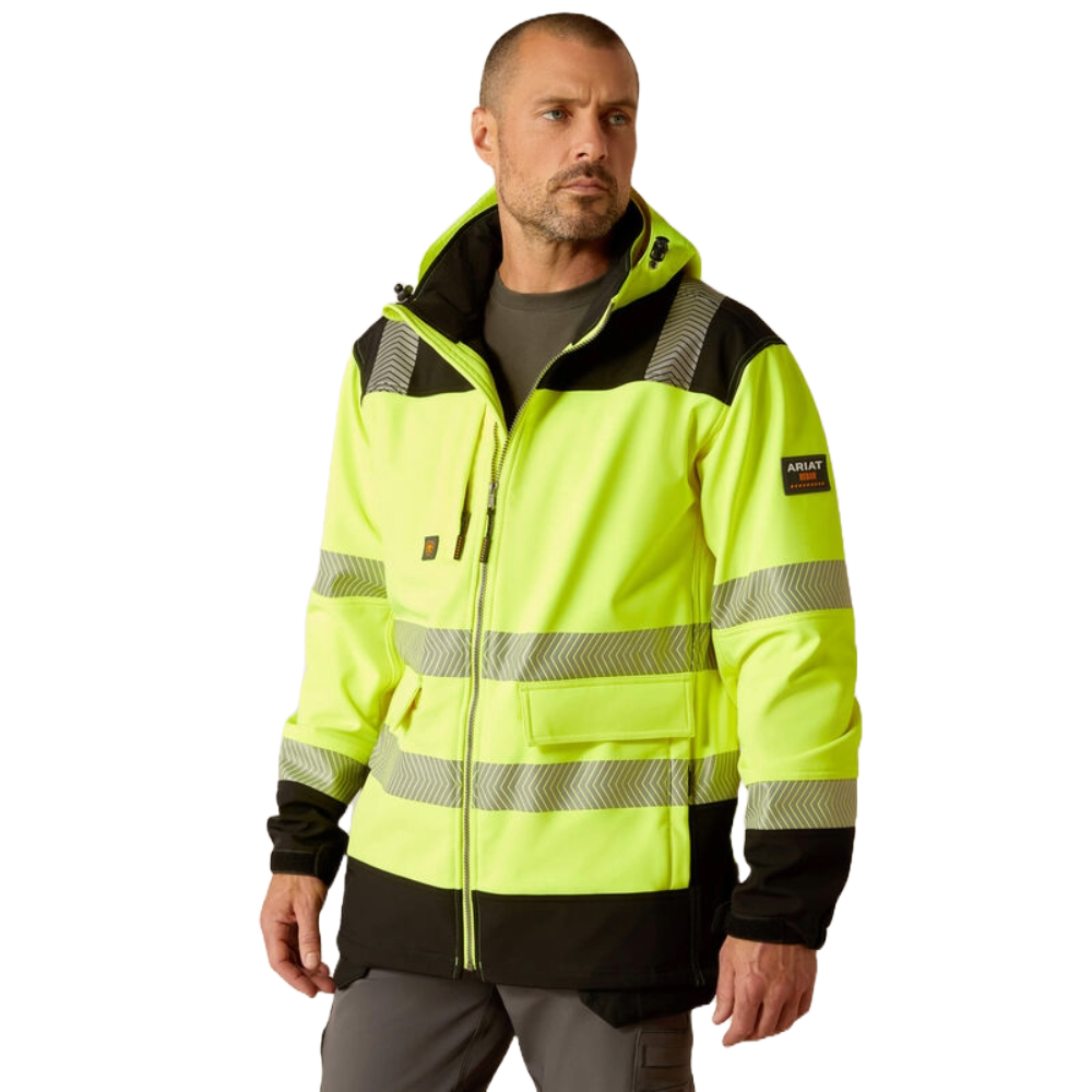 Ariat Rebar Hi-Vis Softshell Jacket from Columbia Safety